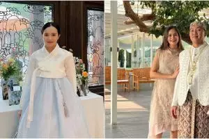 Gaya 9 seleb di pernikahan saudara ipar ini nggak kalah elegan, perhiasan Putri Isnari jadi sorotan