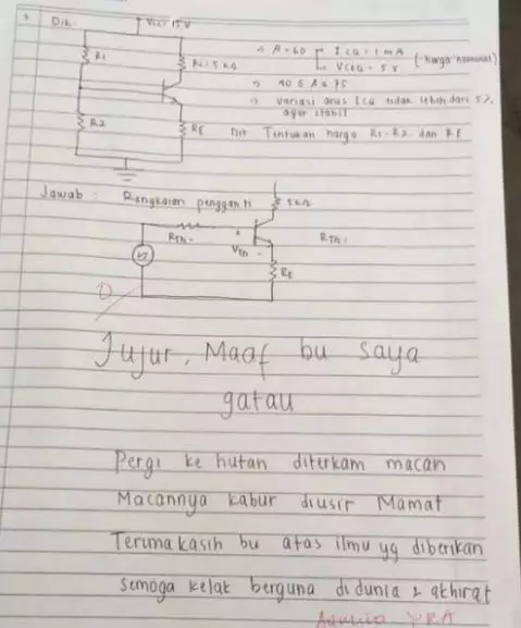 Jawaban kocak anak IPA saat ujian Berbagai sumber Jawaban kocak anak IPA saat ujian Berbagai sumber
