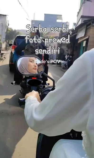 Konsep unik prewedding pengantin LDR Instagram