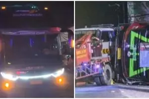 Momen orang tua murid SMK Lingga Kencana Depok sambut siswa selamat dari kecelakaan ini bikin haru