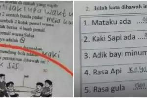 11 Jawaban kocak orang ngerjain ujian ini bikin perut kaku seharian, nilai auto anjlok