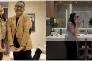 Impian punya rumah bergaya resort terwujud, 9 potret toilet Mona Ratuliu luasnya bak kamar apartemen