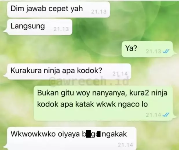 chat pertanyaan absurd bikin emosi berbagai sumber chat pertanyaan absurd bikin emosi berbagai sumber