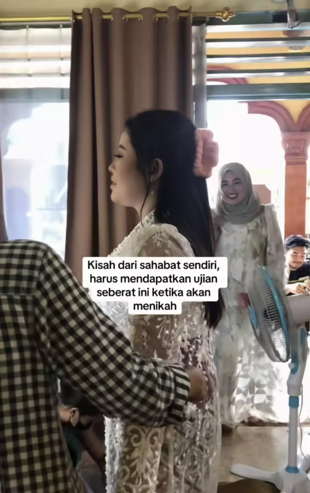 pengantin pria tak datang di acara © TikTok