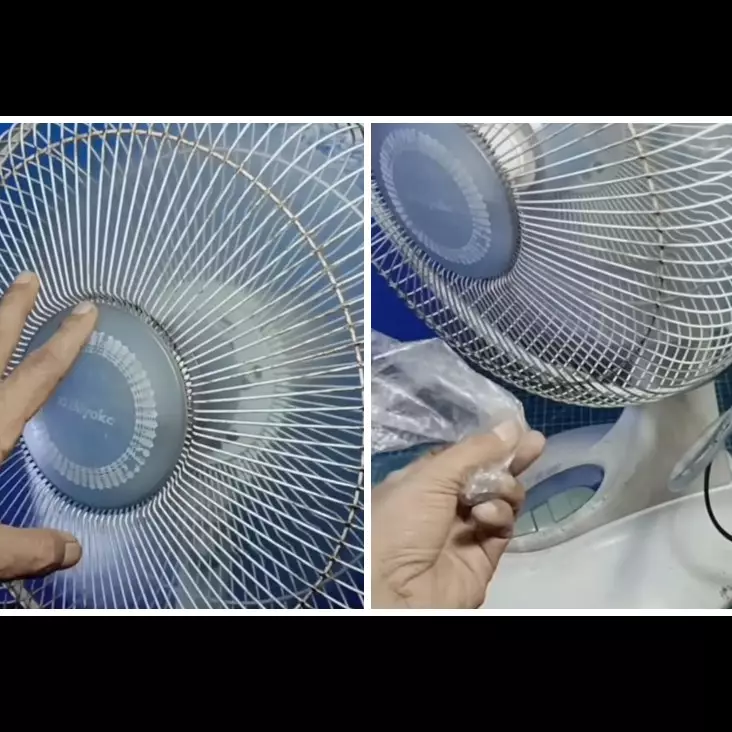 Bukan pakai botol plastik, ini trik mengubah kipas angin jadi sedingin AC cukup dengan 1 sampah dapur