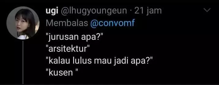 Jawaban kocak pas ditanya lulus mau jadi apa Berbagai sumber