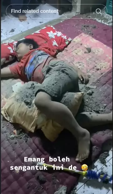 tidur juga berisiko © TikTok