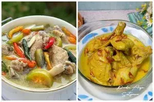 13 Resep olahan ayam kuah santan, gurih, praktis, dan bikin nagih