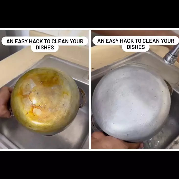 Bukan digosok baking soda, ini trik enyahkan kerak gosong di pantat panci cuma tambah 1 bahan makanan