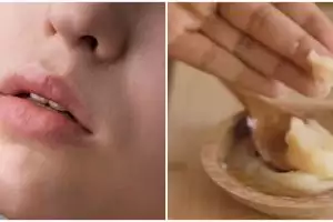 Tanpa beli lip balm, ini trik bikin bibir lembut & cerah pakai petroleum jelly dicampur 1 bahan dapur