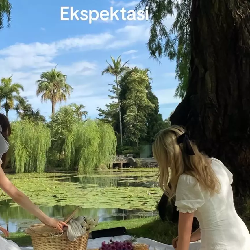 Pasangan ini bagikan ekspektasi vs realita pas piknik di taman, malah gagal estetik