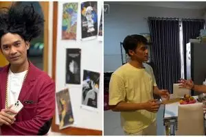 Dulu ngontrak kini punya rumah baru, ini 9 potret dapur Dicky Difie tanpa kitchen set mewah