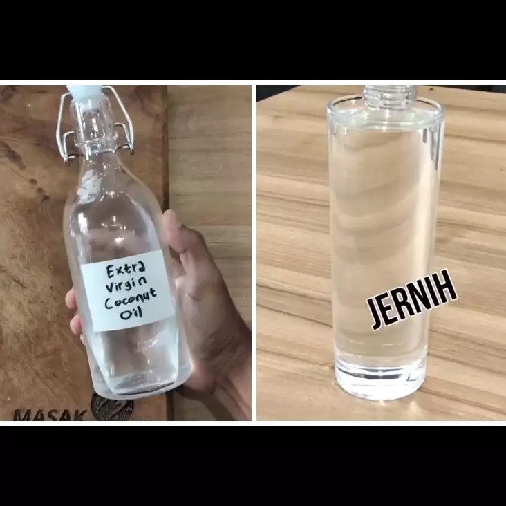 Tanpa proses pemanasan, trik mudah bikin minyak kelapa alami ini lebih hemat gas dan antigagal