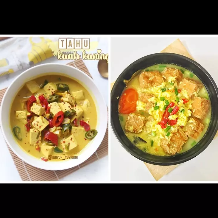 11 Resep tahu kuah kuning paling sedap, segar, mudah dibuat, dan gurihnya bikin nagih