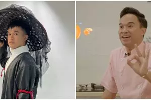 9 Potret dapur Anwar Sanjaya desainnya minimalis impian emak-emak, estetik tanpa perabotan mewah