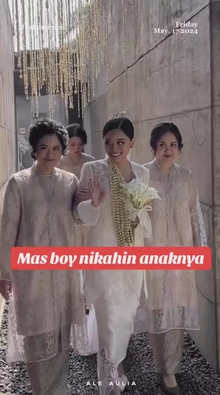 pernikahan Sasqia anak Onky Alexander © 2024 TikTok