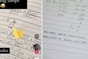 11 Jawaban kocak murid saat mengerjakan tugas matematika ini bikin guru geleng kepala, auto remedial