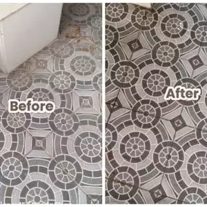 Cukup 15 menit, ini trik bersihkan kerak dan karat di lantai kamar mandi pakai 2 bahan dapur