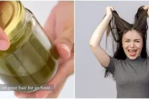 Wanita ini tumbuhkan rambut rontok dalam 10 hari hanya pakai hair treatment dari 1 jenis daun