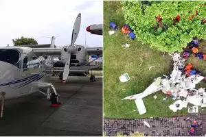 7 Fakta tragedi pesawat jatuh di BSD Tangsel, warga sempat dengar teriakan minta tolong