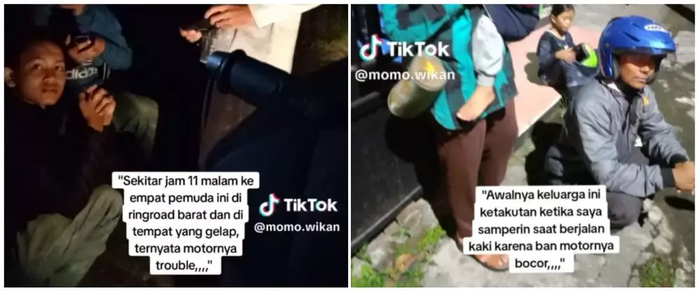 Kisah TikTokers Momo Wikan © 2024 berbagai sumber