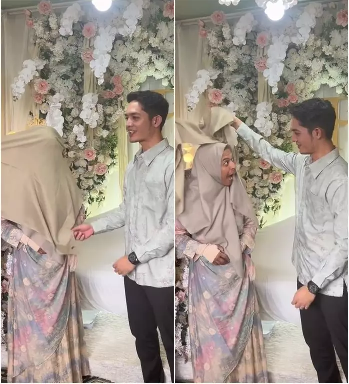 momen kocak pria iseng di acara lamaran TikTok momen kocak pria iseng di acara lamaran TikTok