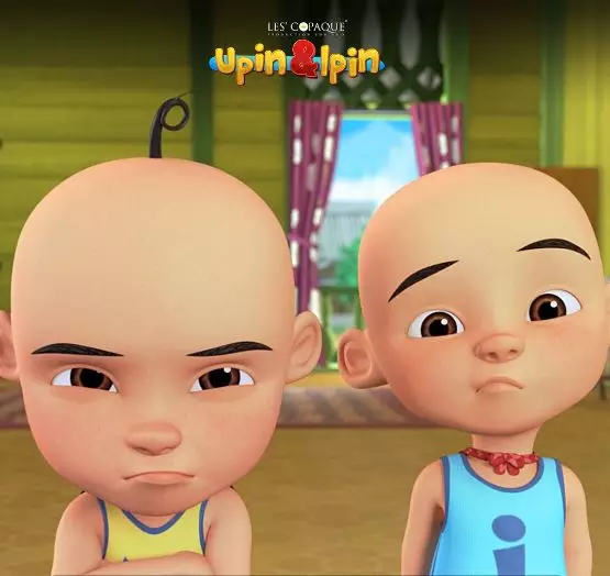 kenapa upin ipin botak Berbagai sumber