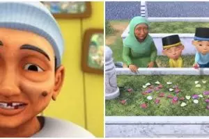 Masih jadi misteri, Opah Upin-Ipin adalah nenek dari keluarga ayah atau ibu? Begini jawabannya