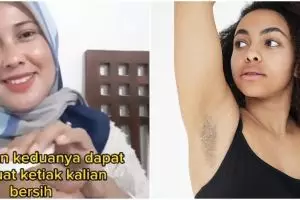 Jadi cerah dan bebas burket, emak-emak ini kombinasikan 2 produk untuk atasi ketiak hitam