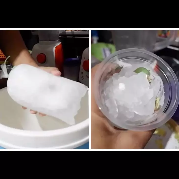 Tanpa dimasukkan karung, trik memecahkan es batu di dalam plastik agar cepat hancur dan tak berantakan