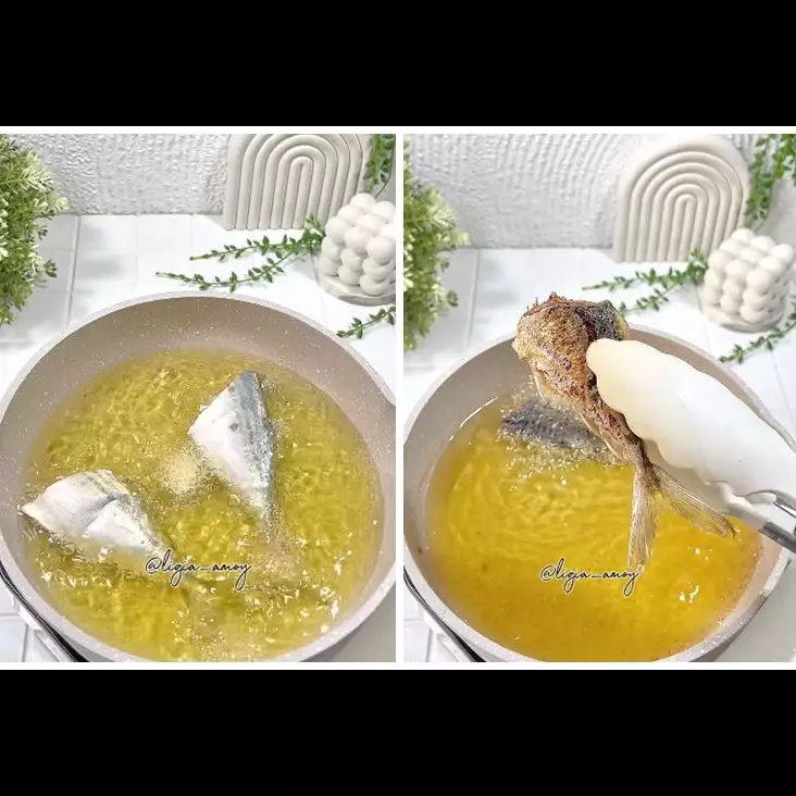 Tak perlu ditambah jahe, ini cara menggoreng ikan agar minyak tetap bening dan nggak bau amis
