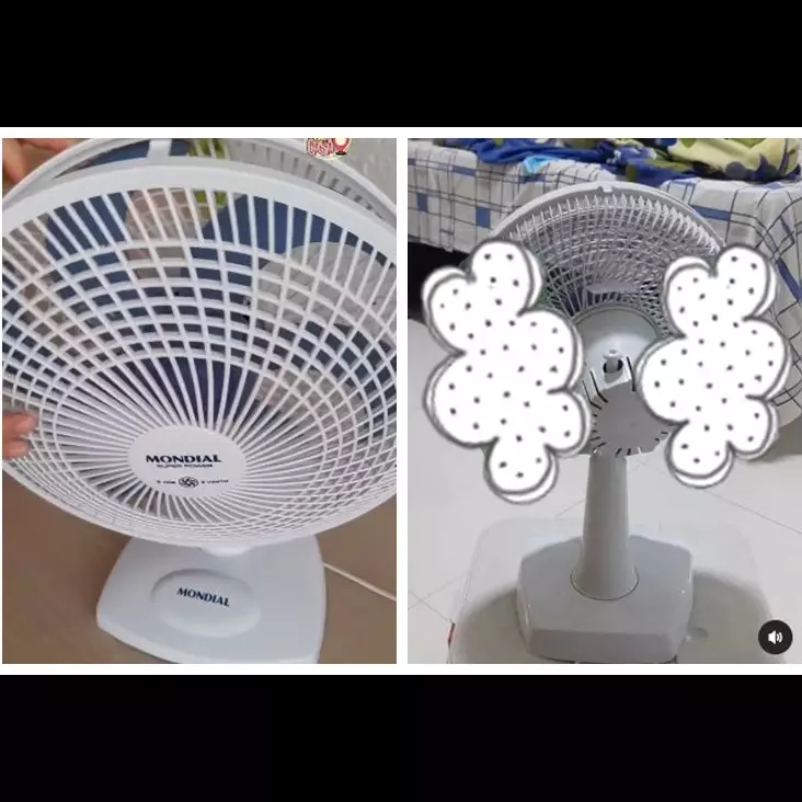 Cuaca lagi panas-panasnya, begini trik bikin kipas angin sedingin AC andalkan bantuan 1 sampah dapur