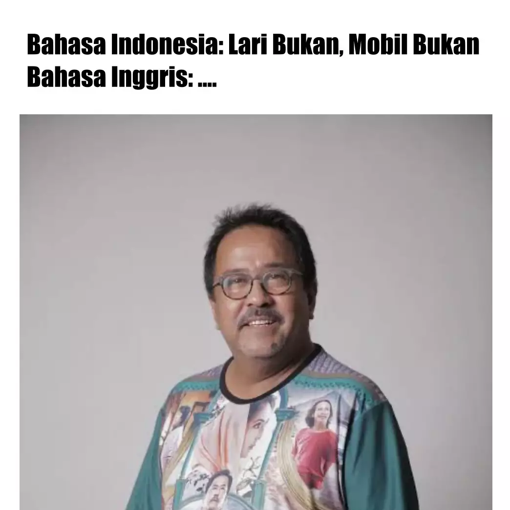 10 Tebak kata bahasa Inggris pakai foto artis ini bikin mikir dulu sebelum ketawa