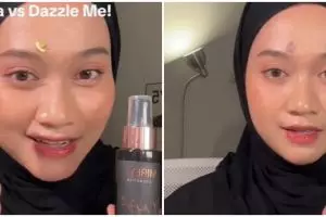 Beauty enthusiast ini uji ketahanan 2 setting spray viral di bawah Rp 50 ribu, mana lebih worth it?