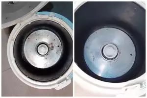 Auto kinclong dalam 10 menit, ini trik bersihkan kerak di dasar rice cooker tanpa cuka dan baking soda