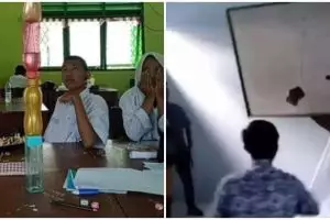 11 Potret kocak cara siswa menghibur diri di sekolah ini nyeleneh pol, stres auto hilang