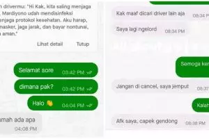 Sederhana tapi bikin kesel, 11 jawaban kocak driver ojek online ini di luar dugaan