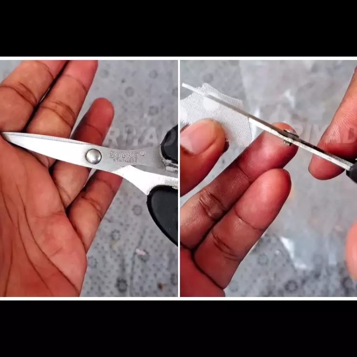 Modal Rp 3.000, begini cara menajamkan gunting lama yang sudah tumpul cuma tambah 1 bahan dapur
