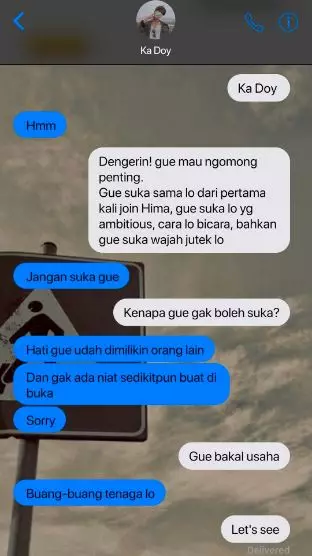 chat lucu pacar terlalu setia Berbagai sumber