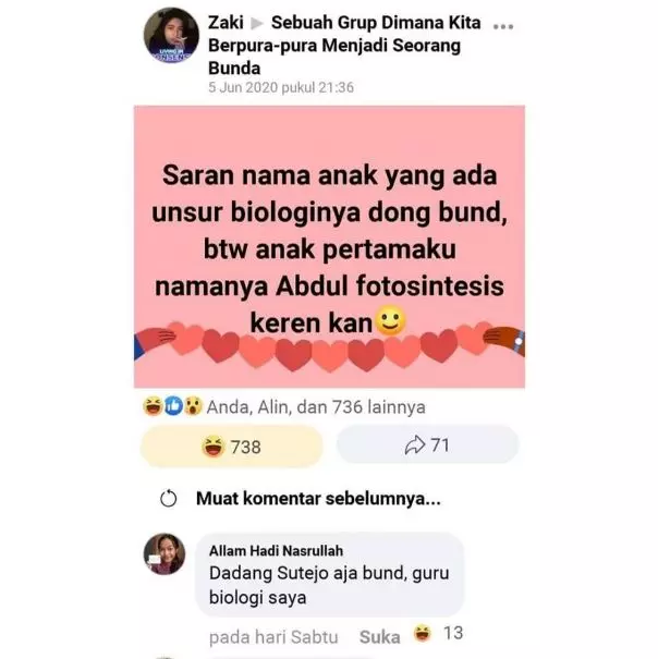 Jawaban kocak pas dimintai saran Berbagai sumber