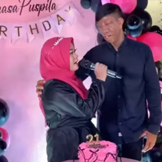 9 Momen ulang tahun istri Surya Manurung pengidap sindrom langka, perlakuan sang suami disorot