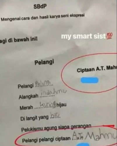 soal kesenian © X soal kesenian © X