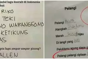 11 Jawaban kocak murid ngerjain soal kesenian ini benar tapi salah, bikin ngelus dada