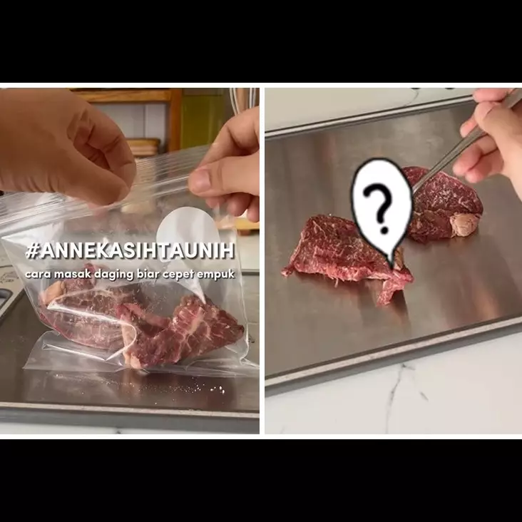 Cuma andalkan 1 bahan dapur, begini cara merebus daging biar cepat empuk dan nggak alot