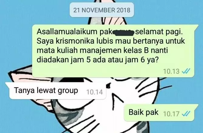  Jawaban kocak dosen ketika di chat mahasiswa Berbagai sumber