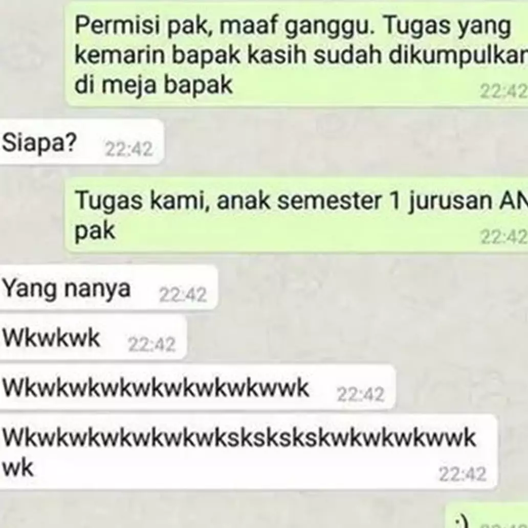 11 Jawaban kocak dosen ketika di chat mahasiswa ini pengen kesal tapi cuma bisa ngelus dada