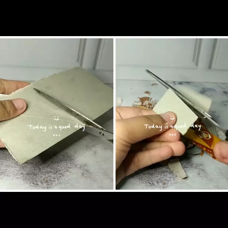 Bukan digosok kertas amplas, ini trik ampuh tajamkan gunting tumpul cuma pakai 1 sampah dapur