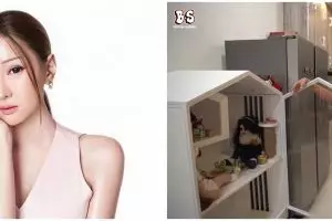 Beli rumah Rp 5 miliar secara tunai, 11 potret dapur Lucinta Luna ini segaris dengan pintu masuk