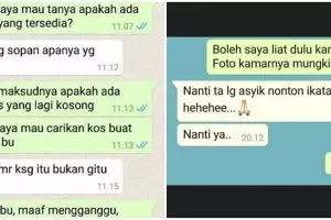 11 Jawaban kocak ibu kos pas ada yang nanya info kos-kosan ini absurd, anak rantau auto bingung