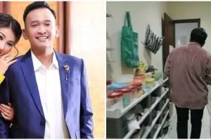 Sempit bak gang senggol, 11 potret dapur kotor Sarwendah ini unik ada minimarket tersembunyi